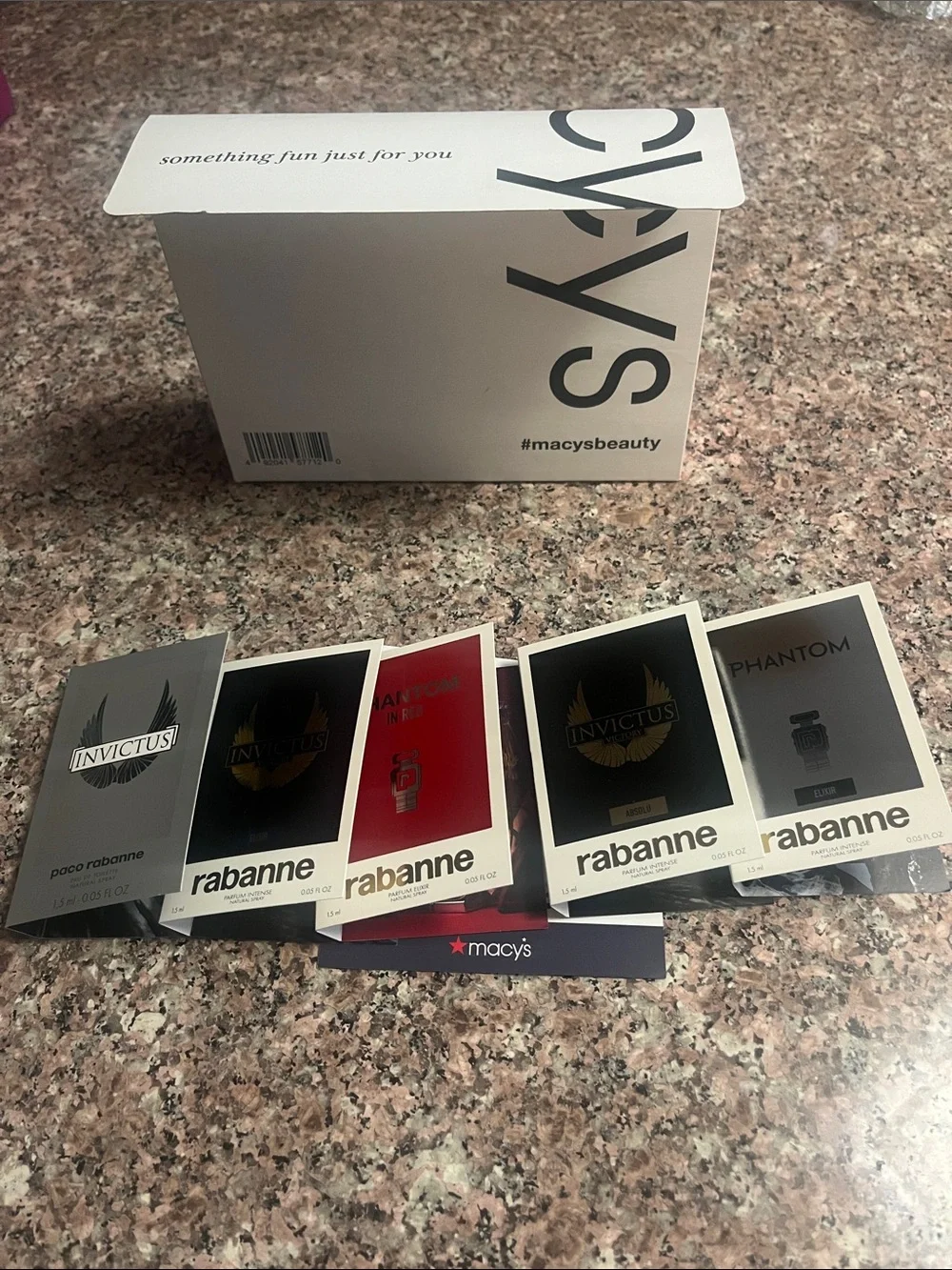 NWT: 5 Paco Rabanne samples - Picture 1 of 2